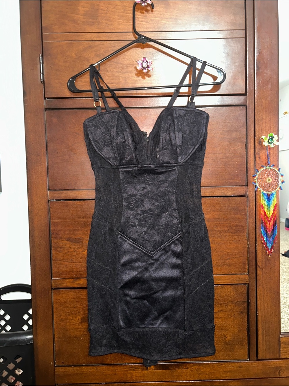 NWOT! Mark Wong Nark Lace Bustier Dress size M